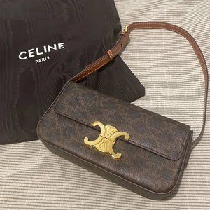 Celine triomphe shoulder bag